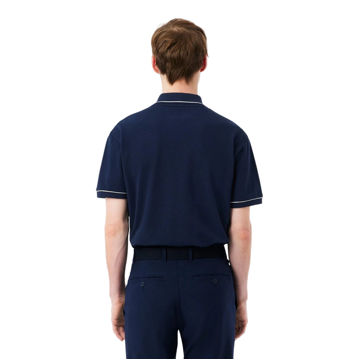 Lacoste Polo Golf termorregulador Petit Piqué Azul Noche