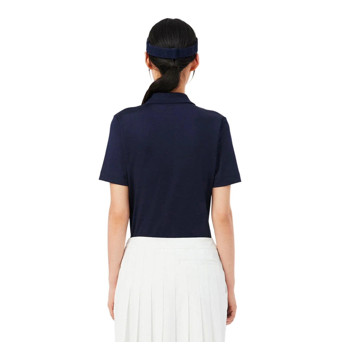 Lacoste Polo Golf slim fit stretch protection UV Azul Marino
