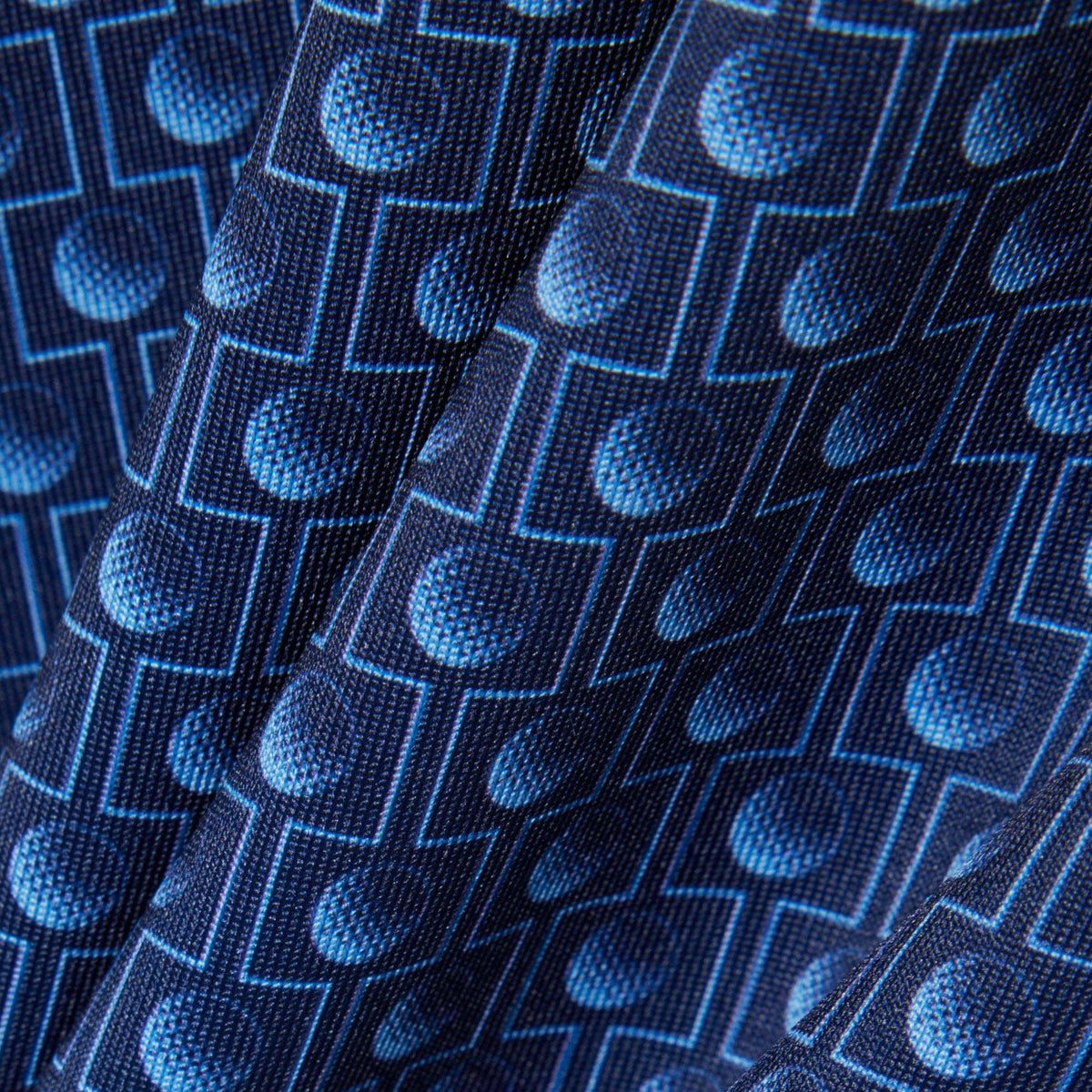 Lacoste Polo Golf regular fit estampado Azul Marino
