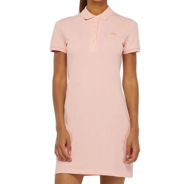 Lacoste vestido piqué rosa