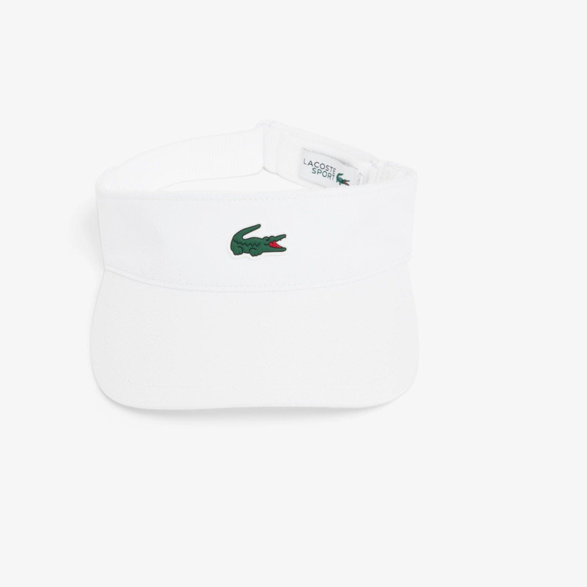 Lacoste Visera Sport tafetán con brillantes Blanca