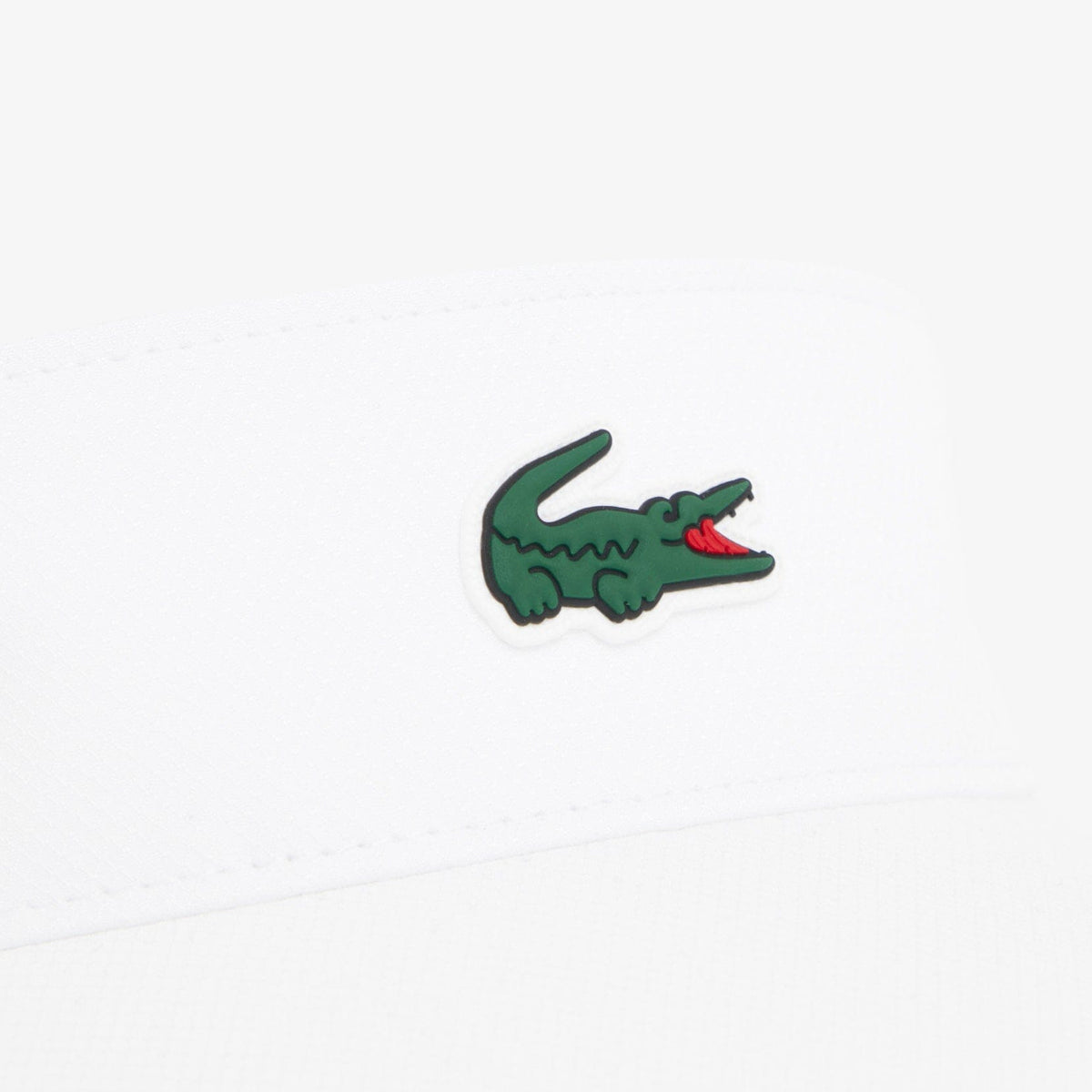 Lacoste Visera Sport tafetán con brillantes Blanca