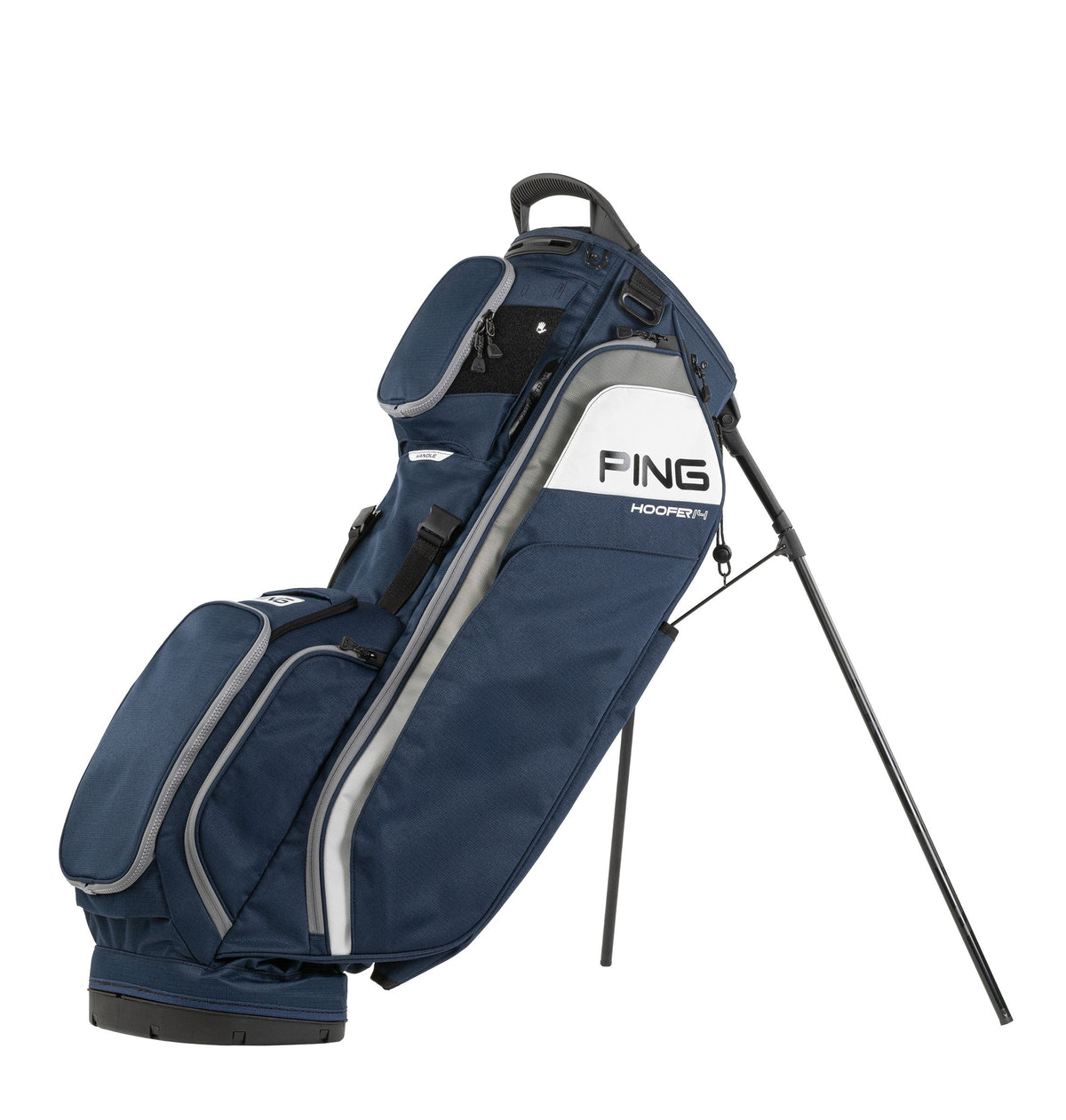 Ping bolsa de trípode de golf Hoofer 14 Azul Marino Gris