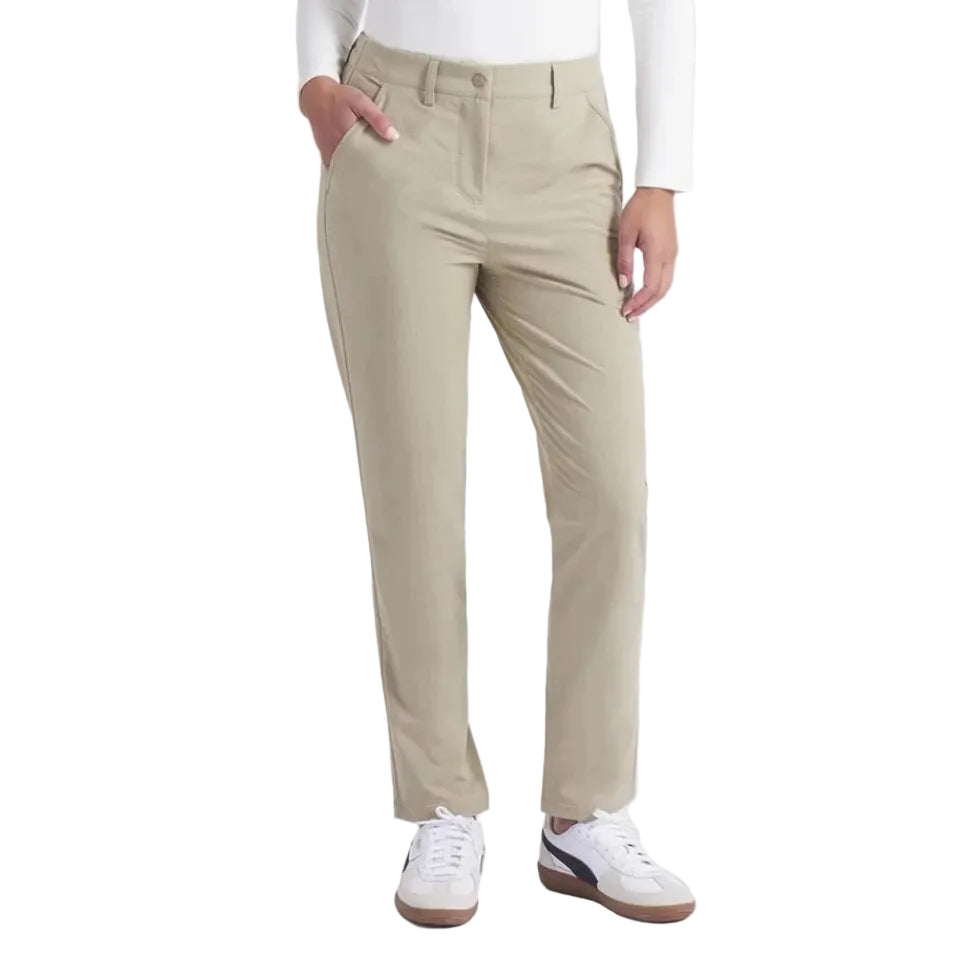 Puma Pantalón de golf Mujer Cypress Softshell Ice Coffee