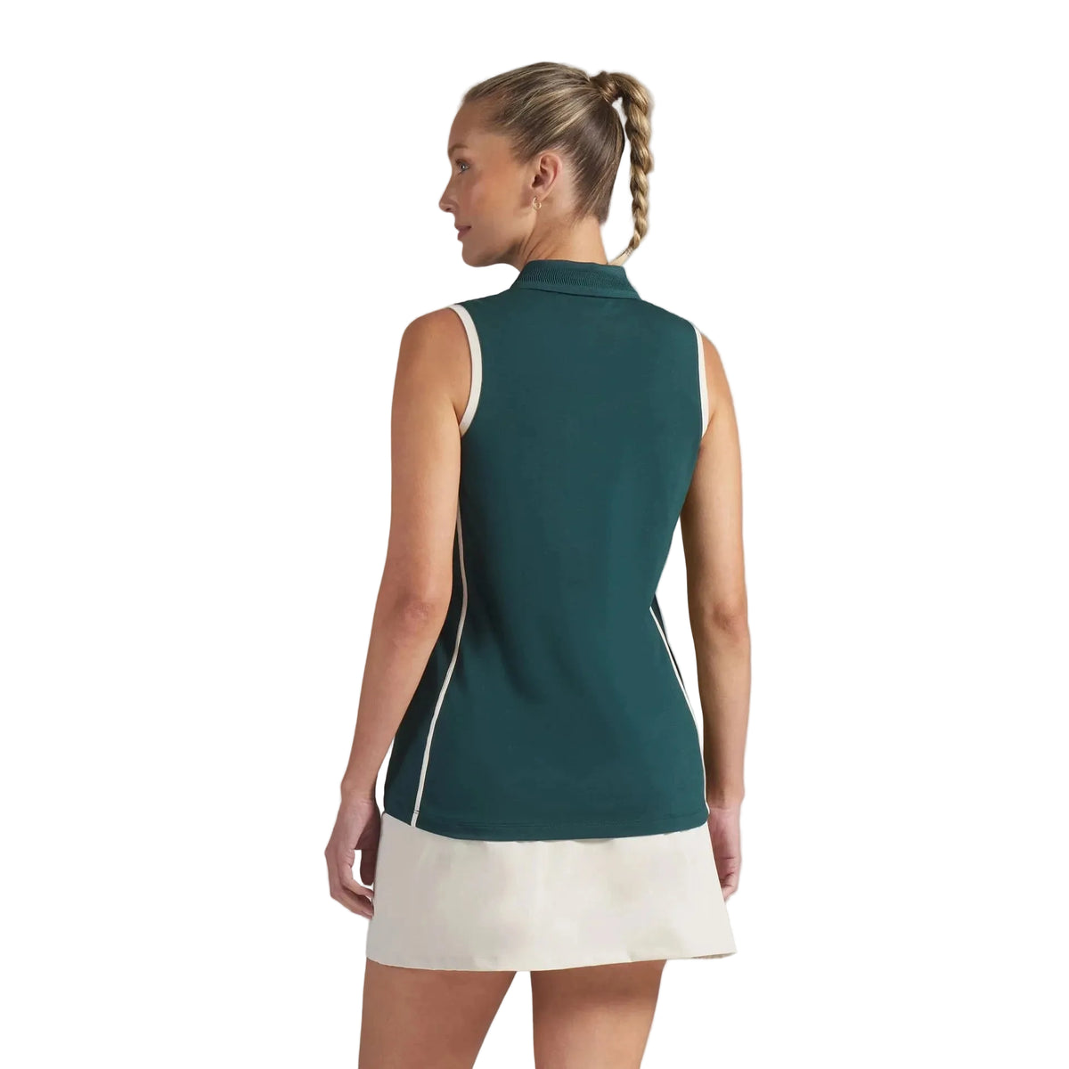 Puma Polo Sin Mangas Mujer AP Modalon Green
