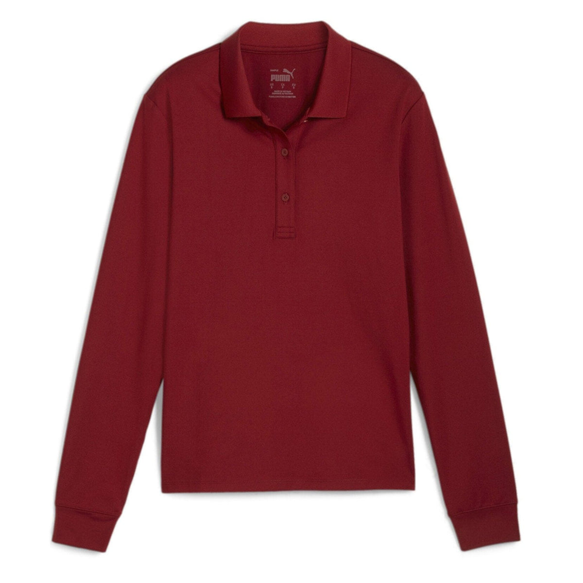 Puma Polo de golf manches longues Cloudspun