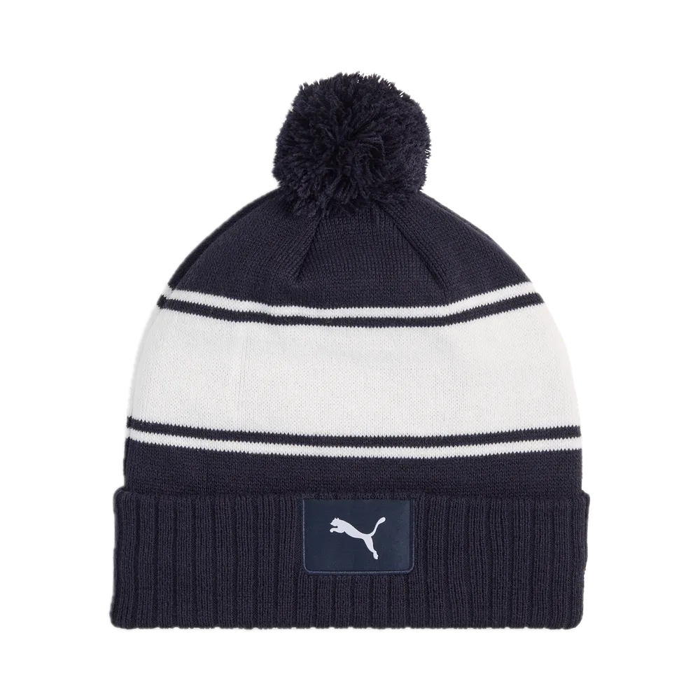 Puma Gorro Sport Pom Beanie Azul Marino y Blanco - GolfCenter.fr