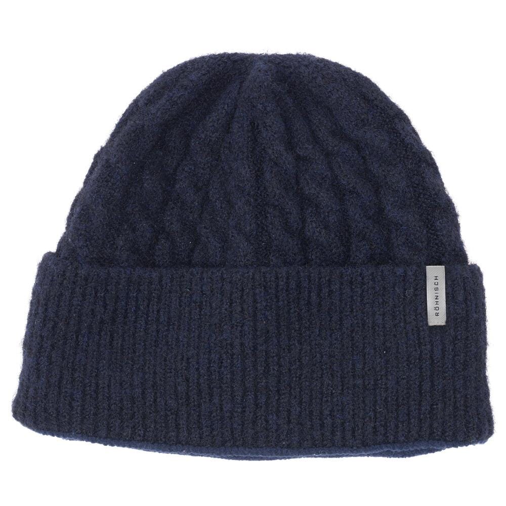 Röhnisch Gorro Cable Lined Beanie Navy