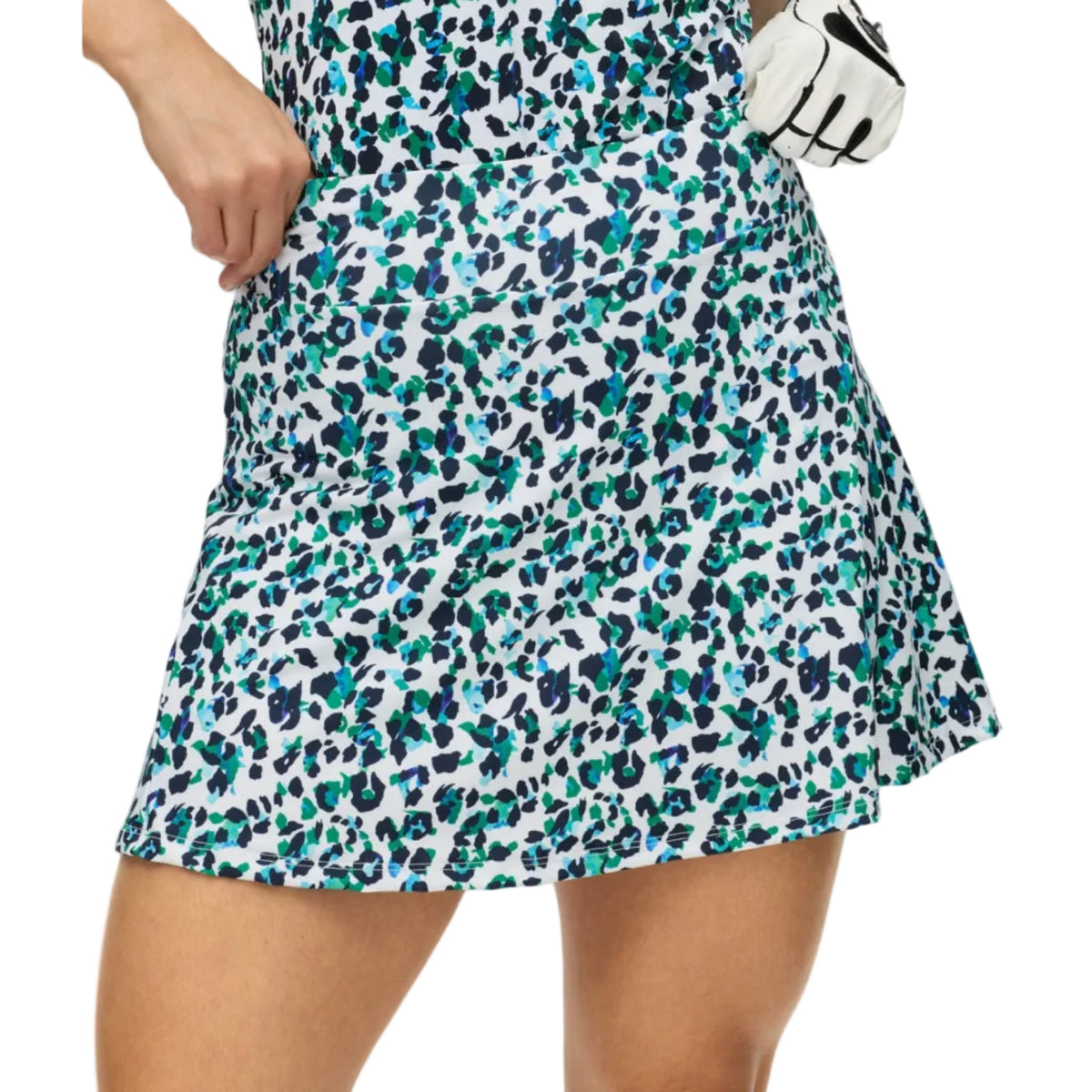 Röhnisch LUNA Falda Estampado léopard Azul Verde