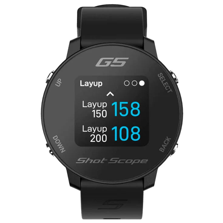 Reloj Shot Scope G5 GPS Negra
