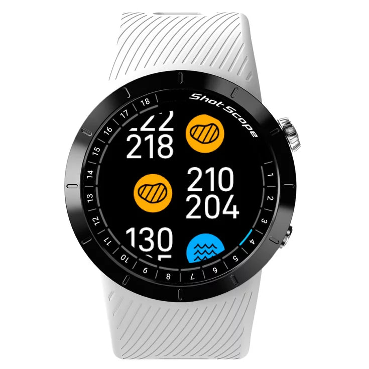 Reloj Shot Scope X5 GPS Blanca