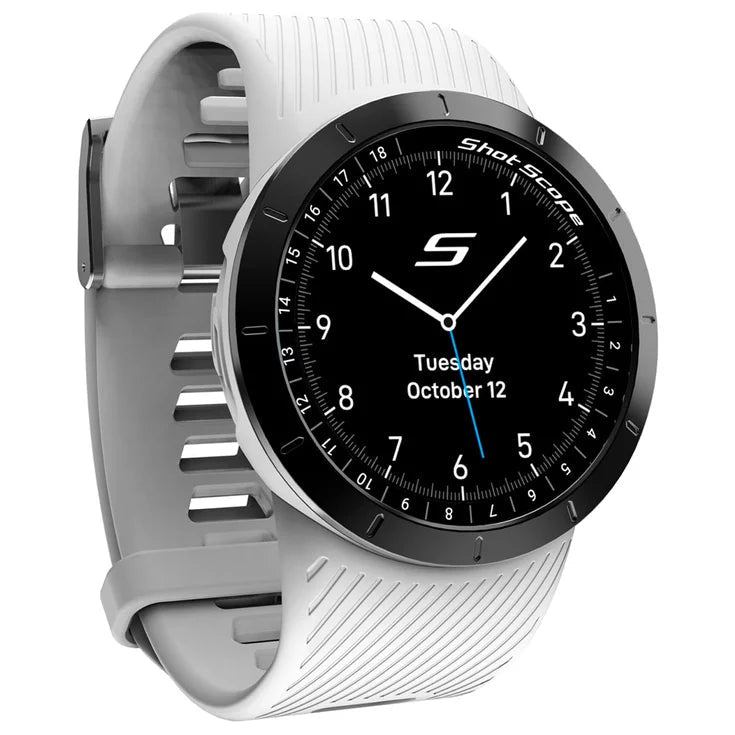 Montre Shot Scope X5 GPS Blanche