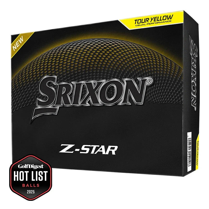 Srixon Balles Z Star Jaune (2026)