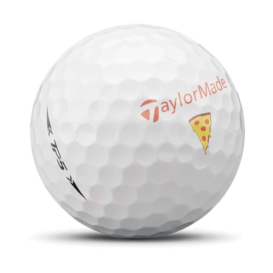 TAYLORMADE BALLES TP5 my symbol pizza (Boite de 12)