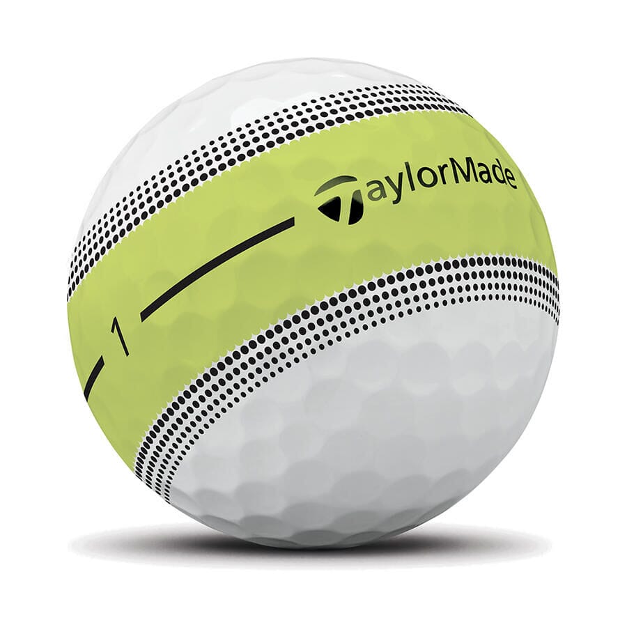 Bolas TaylorMade Tour Response Stripe Yellow 2026
