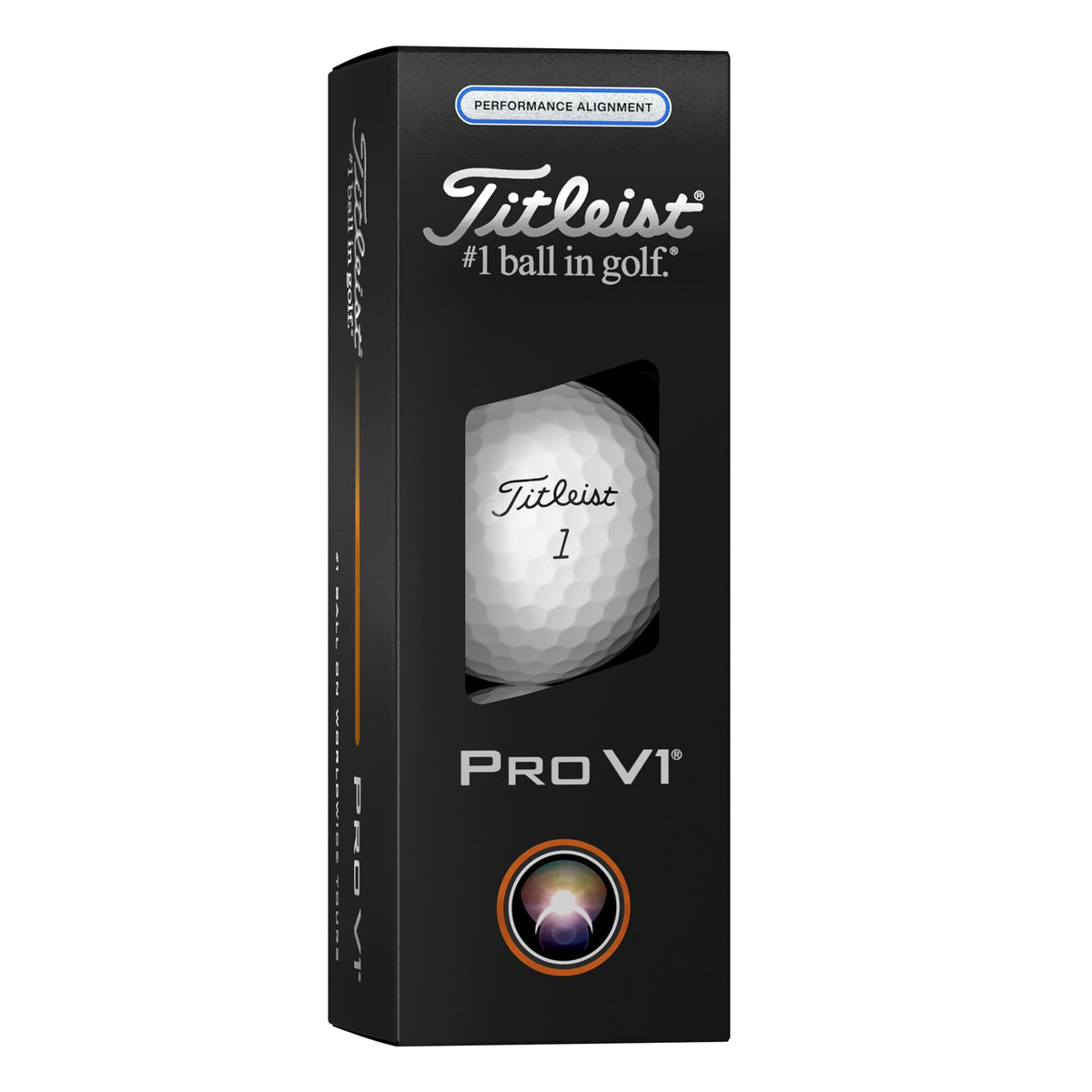 Titleist PRO V1 2025 AIM Performance Alignement (boite de 12)
