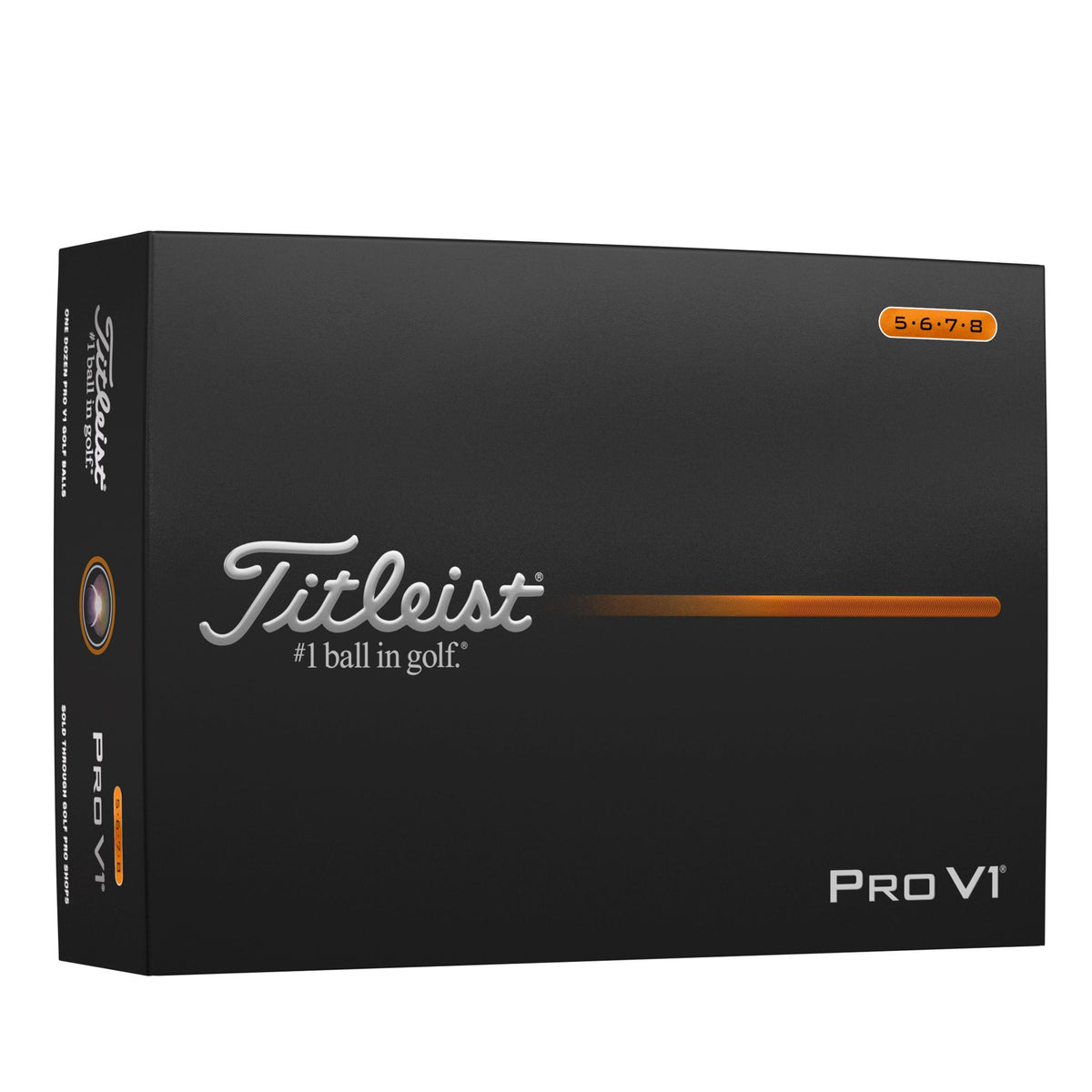Titleist PRO V1 5/6/7/8 2025 (boite de 12)
