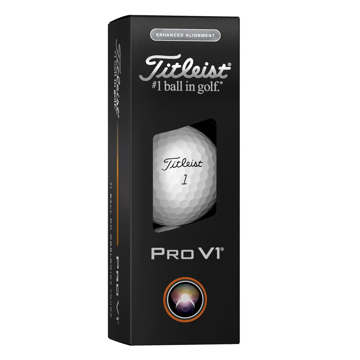 Titleist Pro V1 - Enhanced Alignement 2025 (boite de 12)