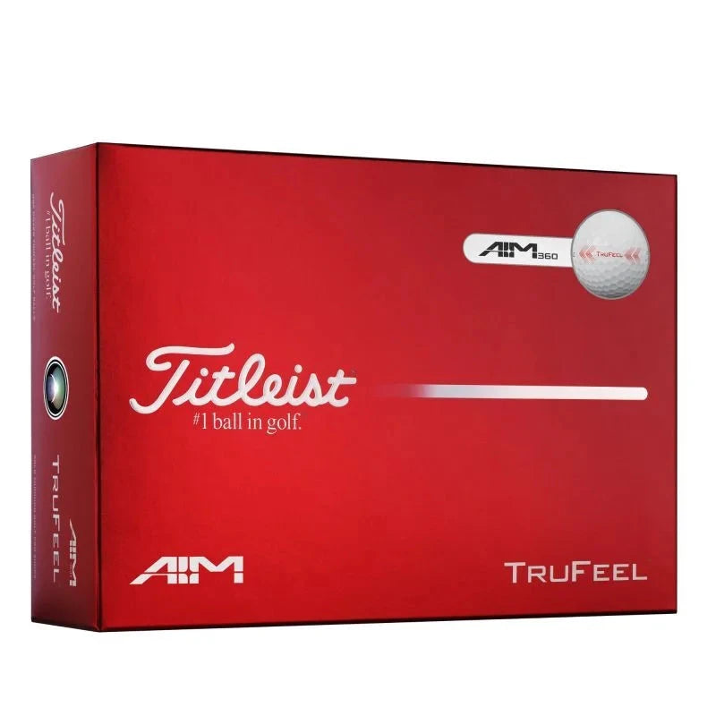 Titleist Balles Trufeel Blanche AIM 360