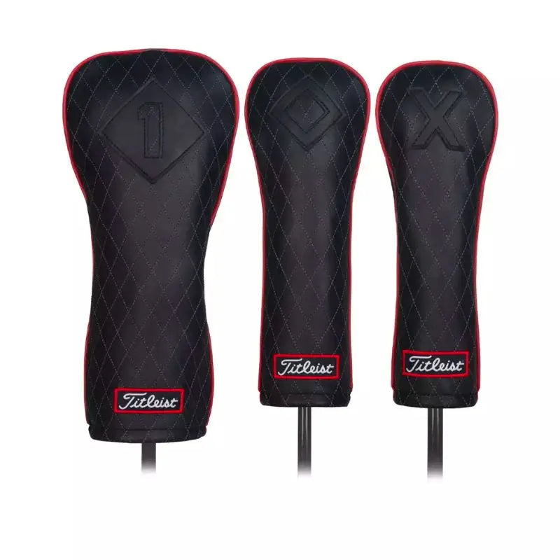 TITLEIST COVER Piel Jet Black