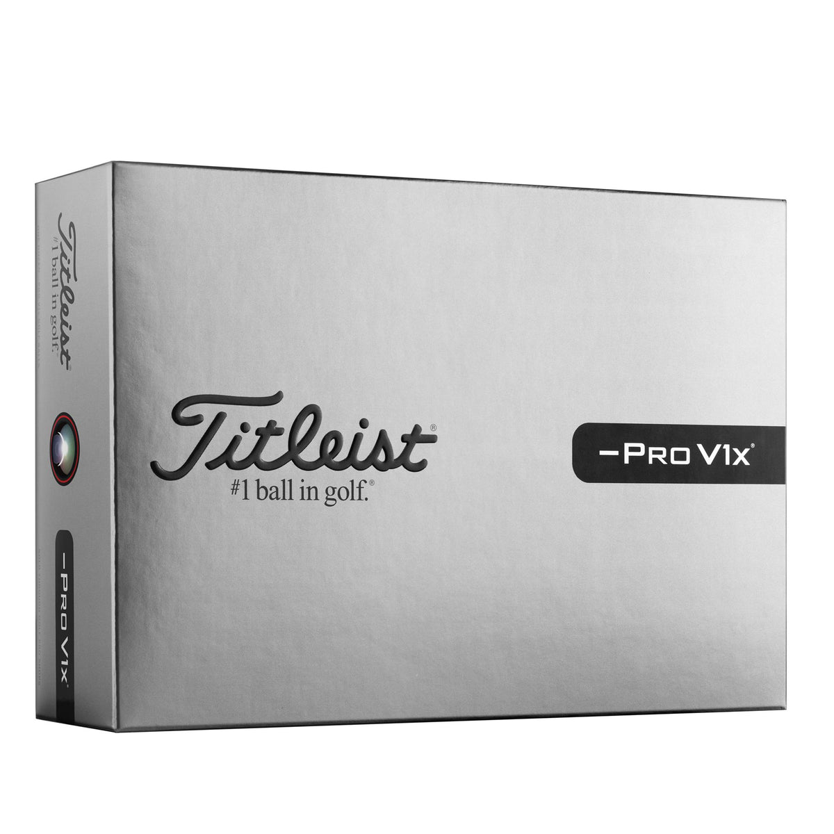 Titleist Pro V1x Left Dash 2026 (boite de 12)