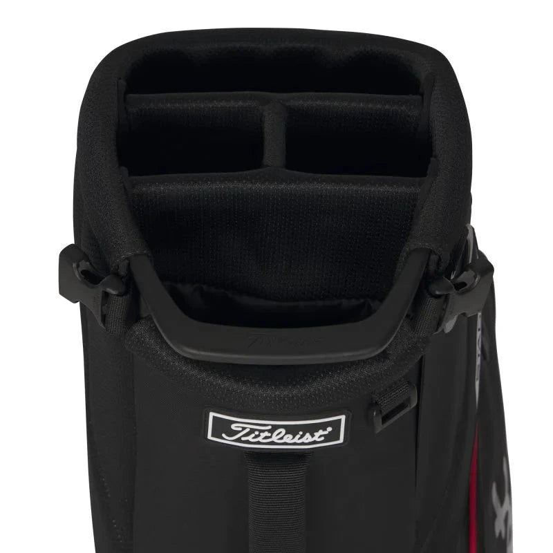 Titleist Bolsa de Trípode Players S4 StaDry Black/Red/Grafito 2026