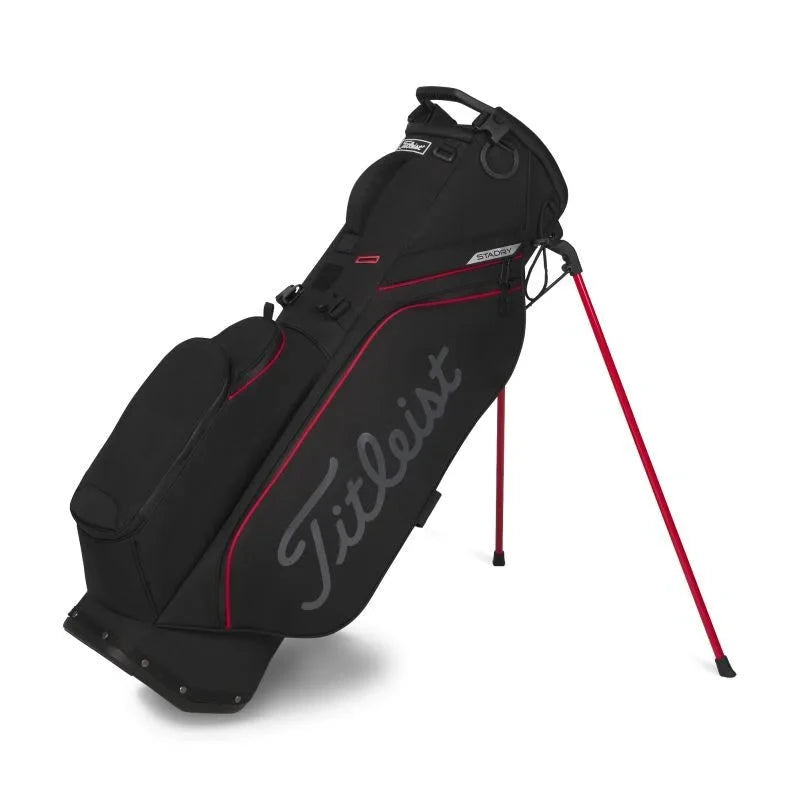 Titleist Bolsa de Trípode Players S4 StaDry Black/Red/Grafito 2026