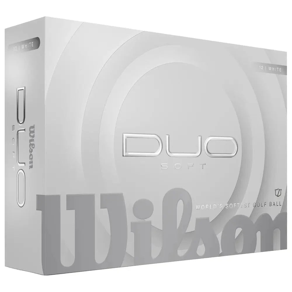 Wilson Bolas 2025 Nueva Duo Soft Blanca (caja de 12)