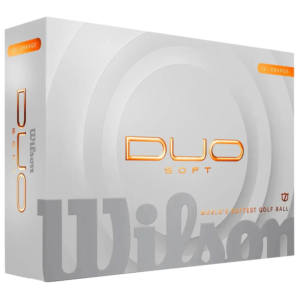 Wilson Bolas 2025 Nueva Duo Soft Naranja (caja de 12)