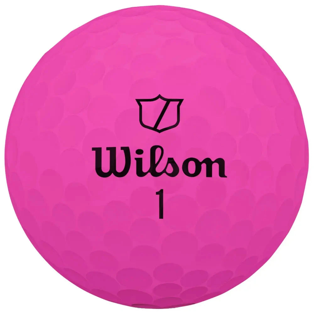 Wilson Balles 2025 Nouvelle Duo Soft Rose (boite de 12)