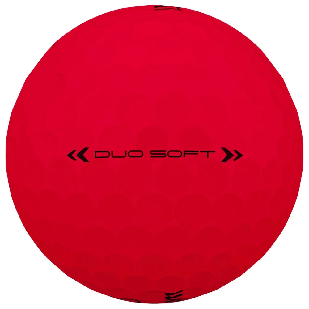 Wilson Balles 2025 Nouvelle Duo Soft Rouge (boite de 12)