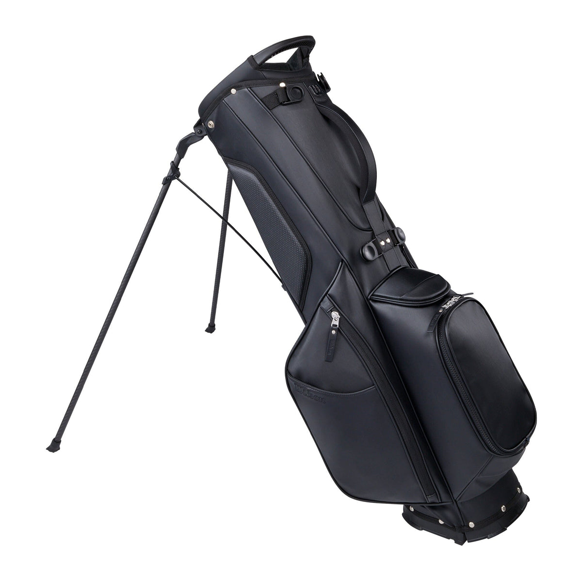 Wilson bolsa de golf The 1914 Negro - Bolsa de trípode piel PU