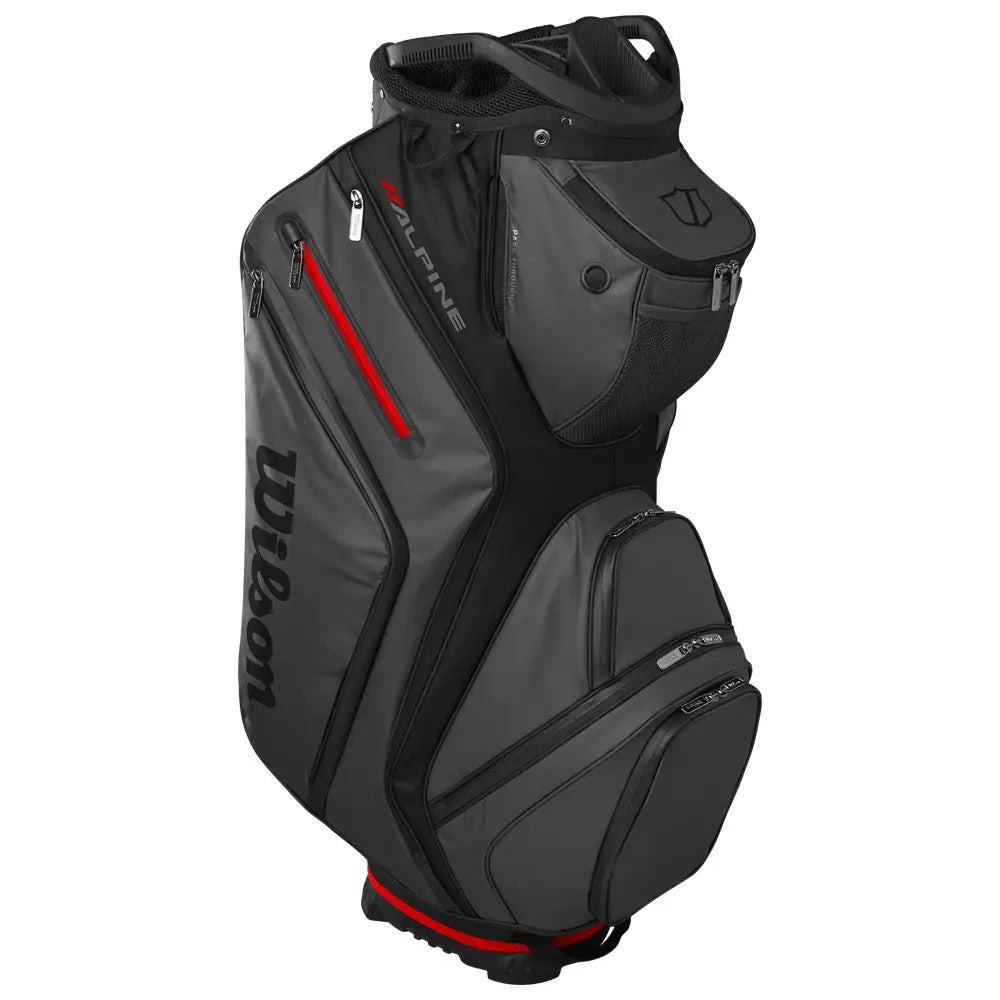 Wilson Staff Bolsa carro Alpine Negra Gris