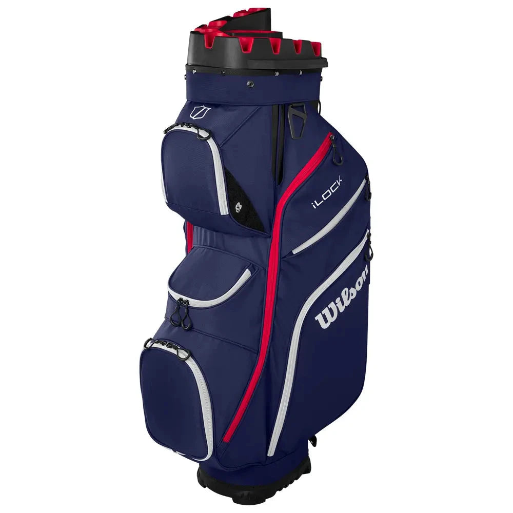 Wilson Staff Sac I-Lock Bleu Marine Rouge