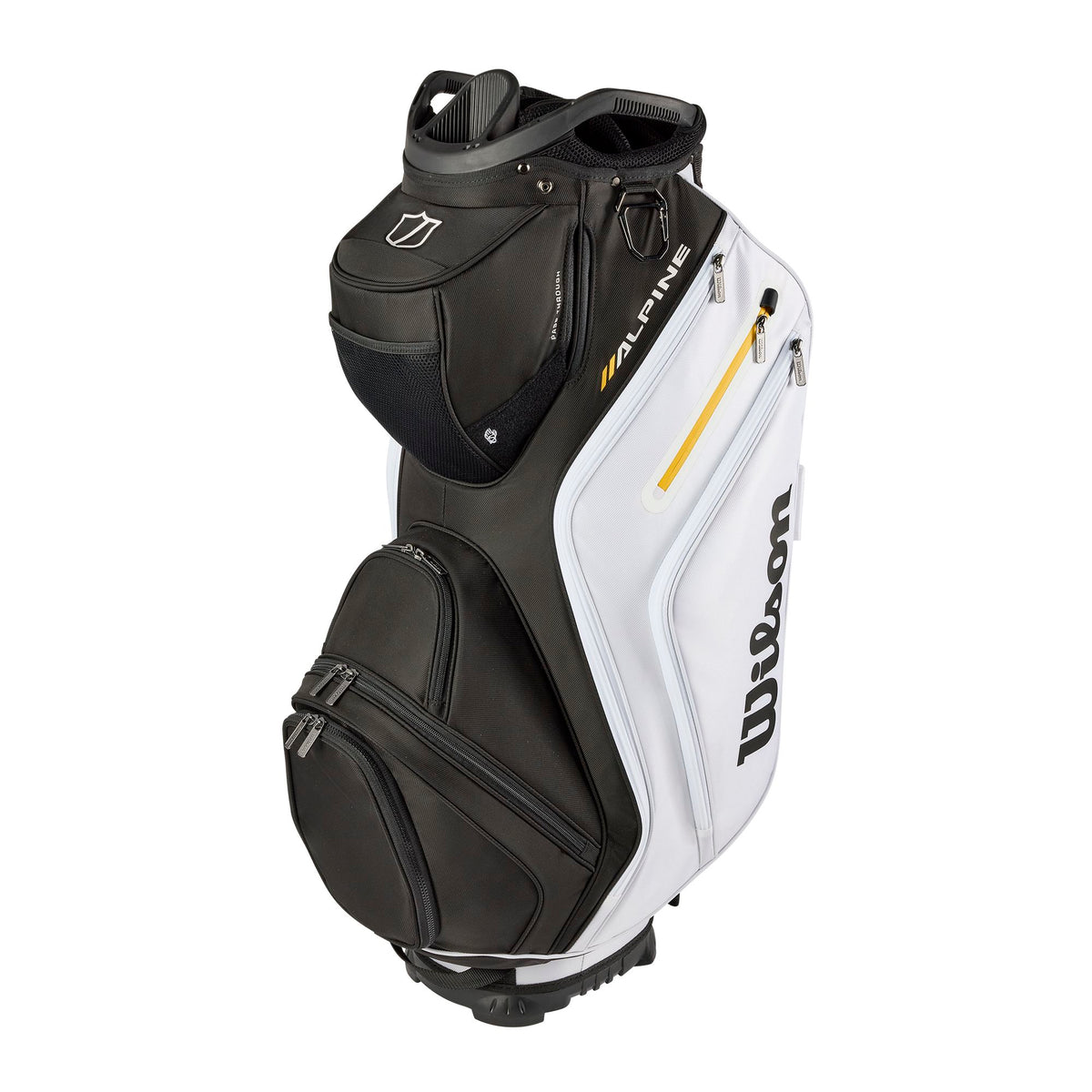 Wilson Staff Sac chariot Alpine Noir Blanc Orange