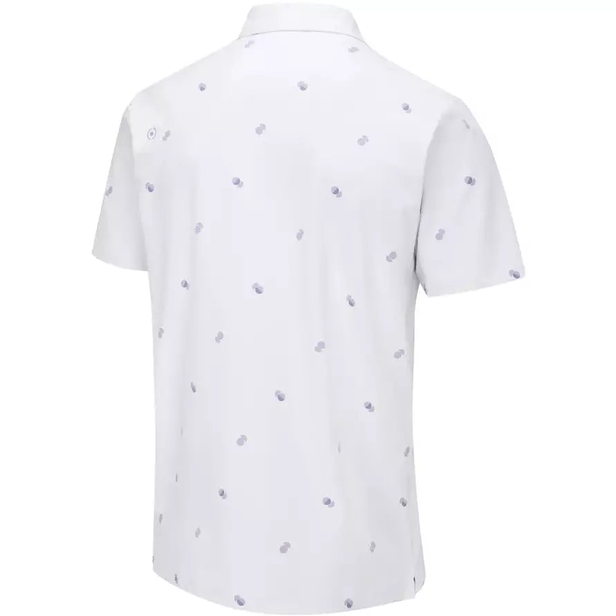 Ping Polo Two Tone Blanco Cool Lilac
