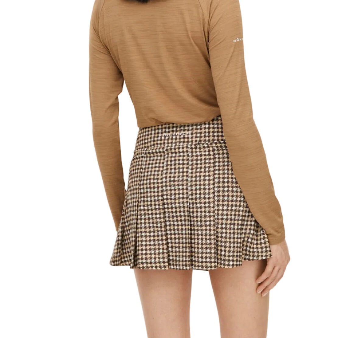 Rohnisch Falda Mid Pleat Brown