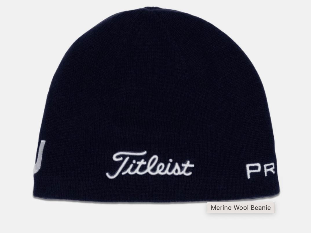 Titleist Gorro Merino Navy blanco