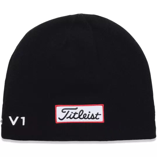 Titleist Gorro Merino negro blanco