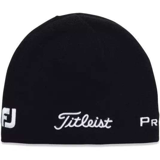 Titleist Gorro Merino negro blanco